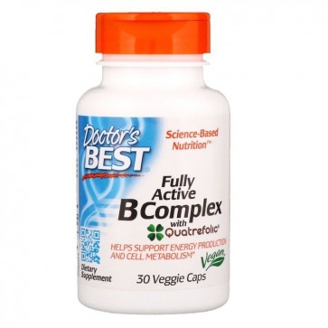 Doctor's Best Fully Active B-Complex 30 Veg Capsules