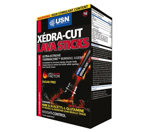 USN Xedra Cut Lava Sticks 5g x 20 sachets