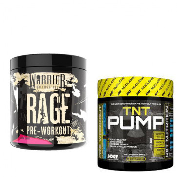 Warrior Supplements Pre-Workout Stack with NXT Pump